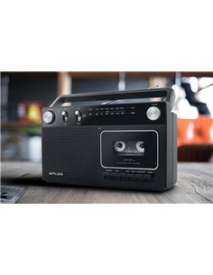 Radio portabil MUSE M-152 RC, Negru 2