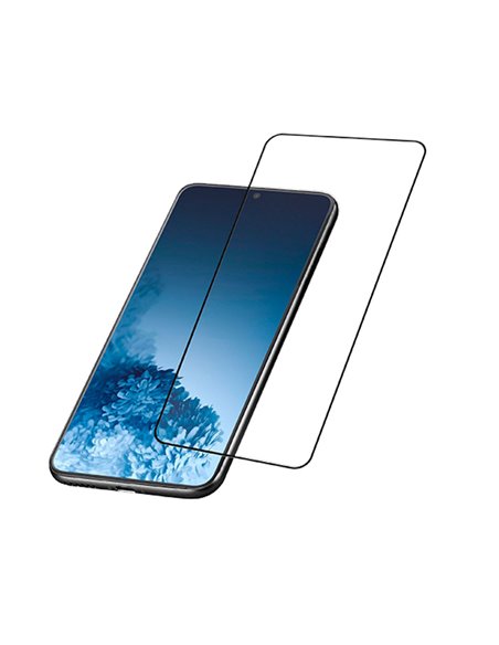 Sticlă de protecție Cellularline Impact Glass Capsule - Galaxy S21, Negru