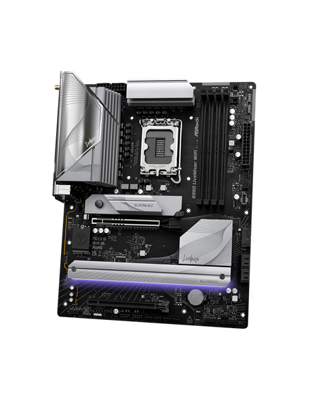 Placă de bază ASRock B860 LiveMixer WiFi, LGA1851, Intel B860, ATX