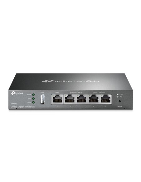 VPN Маршрутизатор TP-LINK ER605, Чёрный