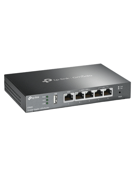 VPN Маршрутизатор TP-LINK ER605, Чёрный