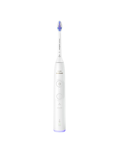 Электрическая звуковая зубная щетка Philips HX7400/01, Белый