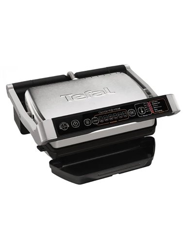Электрический Гриль Tefal GC706D34, 2000Вт, Чёрный | Серебристый