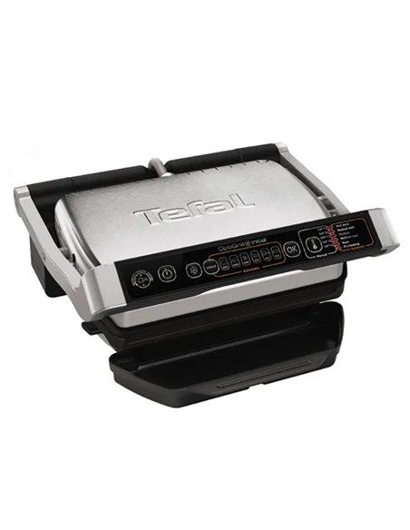 Электрический Гриль Tefal GC706D34, 2000Вт, Чёрный | Серебристый