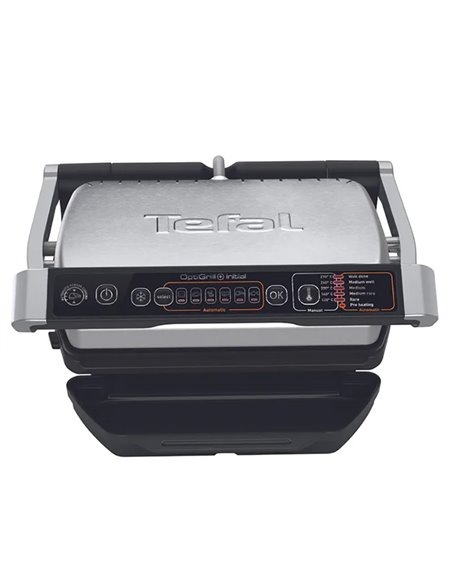 Электрический Гриль Tefal GC706D34, 2000Вт, Чёрный | Серебристый