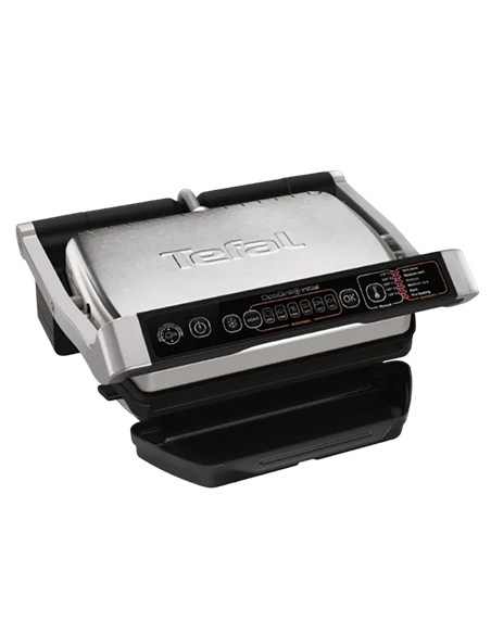 Электрический Гриль Tefal GC706D34, 2000Вт, Чёрный | Серебристый