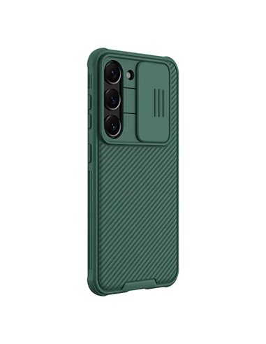 Husă Nillkin Galaxy S23+ Camshield Pro, Verde închis