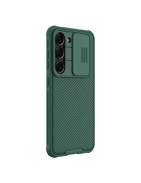 Husă Nillkin Galaxy S23+ Camshield Pro, Verde închis