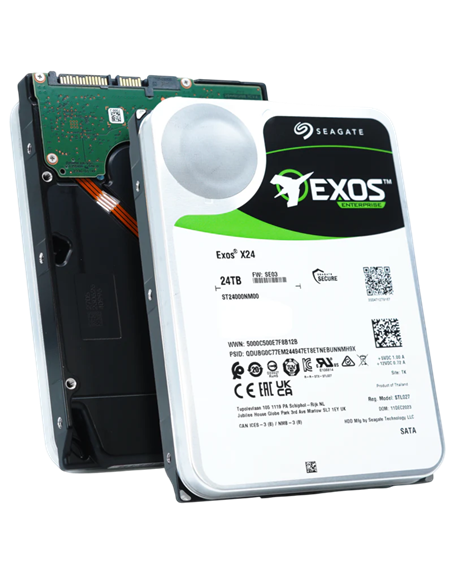Жесткий диск Seagate Exos, 3.5", 24 TБ <ST24000NM000C-FR>