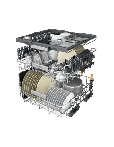 Посудомоечная машина Whirlpool W7I HT40 T, Черный