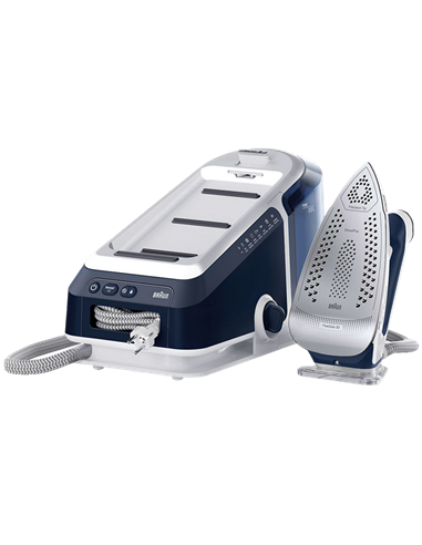 Утюг с парогенератором Braun IS7282BL, 2700Вт, Синий | Белый