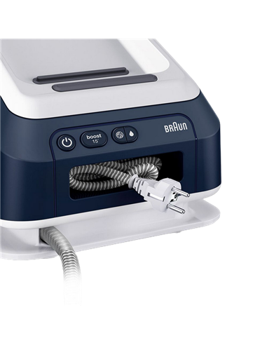 Утюг с парогенератором Braun IS7282BL, 2700Вт, Синий | Белый