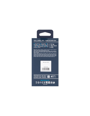Кабель для зарядки и передачи данных Rivacase PS6105, USB Type-C/USB Type-C, 1,2м, Красный