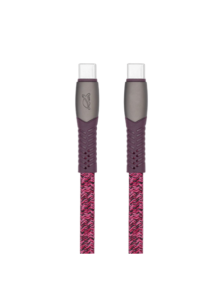 Кабель для зарядки и передачи данных Rivacase PS6105, USB Type-C/USB Type-C, 1,2м, Красный