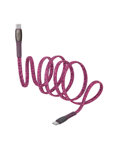 Кабель для зарядки и передачи данных Rivacase PS6105, USB Type-C/USB Type-C, 1,2м, Красный