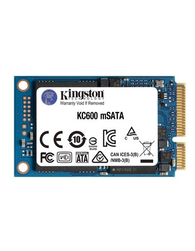 Накопитель SSD Kingston KC600, 512Гб, SKC600MS/512G