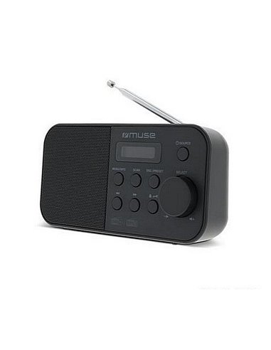 Radio portabil MUSE M-109 DB, Negru