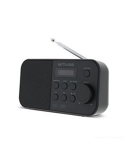 Radio portabil MUSE M-109 DB, Negru