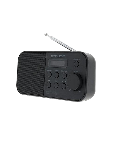 Radio portabil MUSE M-109 DB, Negru