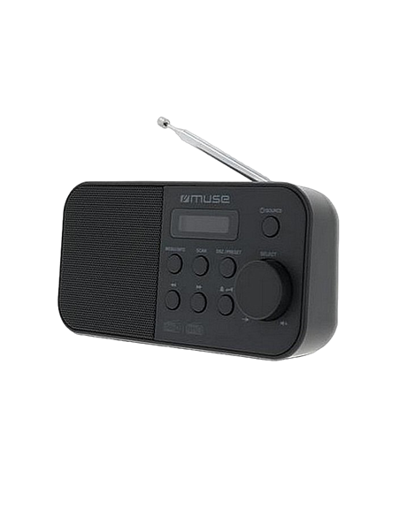 Radio portabil MUSE M-109 DB, Negru