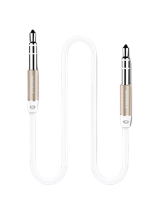 Cablu audio Remax L200, 3.5 mm AUX - 3.5 mm AUX, 2m, Alb 2
