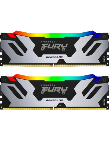 Оперативная память Kingston FURY Renegade RGB, DDR5 SDRAM, 7600 МГц, 32 Гб, KF576C38RSAK2-32