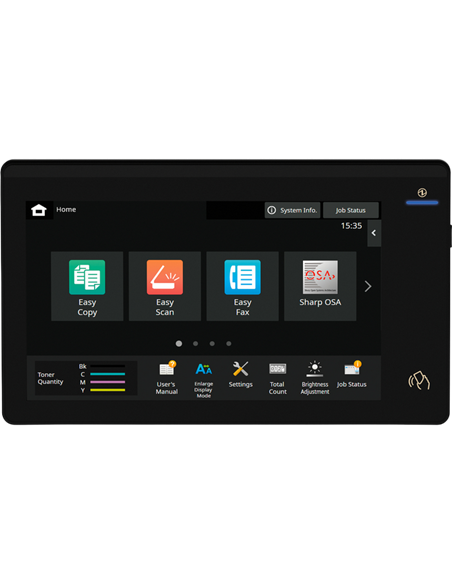 МФУ Sharp BP-50C26EU, A3, Серый