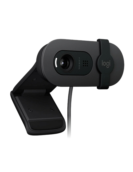 Веб-камера Logitech BRIO 105, Full-HD 1080P, Чёрный