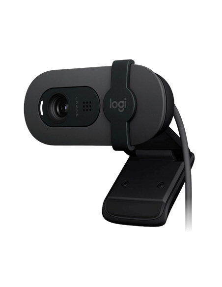 Cameră Web Logitech BRIO 105, Full-HD 1080P, Negru