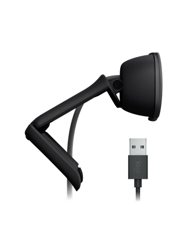 Cameră Web Logitech BRIO 105, Full-HD 1080P, Negru