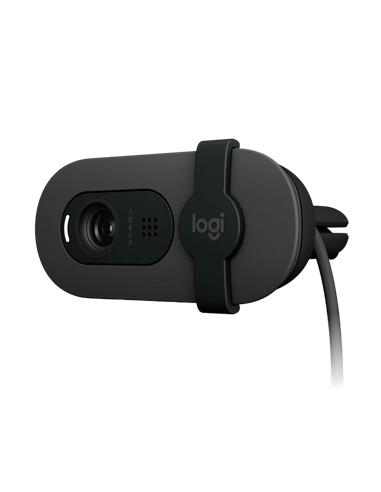 Cameră Web Logitech BRIO 105, Full-HD 1080P, Negru