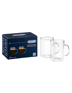 Set de pahare DeLonghi DLSC320, 250 ml, 2 buc, Transparent 2