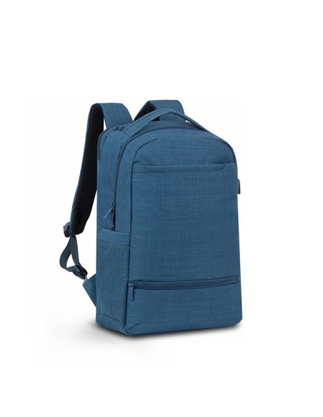 Rucsac pentru Laptop RivaCase Biscayne, 17.3", Poliester, Albastru