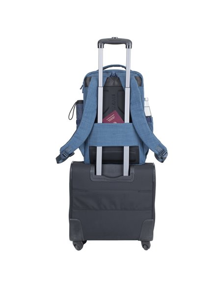 Рюкзак для ноутбука RivaCase Biscayne, 17.3", Полиэстер, Синий