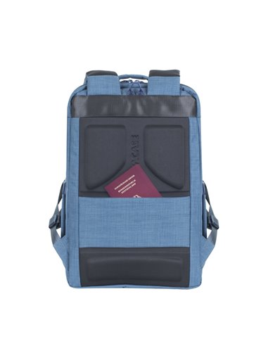Rucsac pentru Laptop RivaCase Biscayne, 17.3", Poliester, Albastru