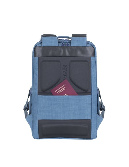 Рюкзак для ноутбука RivaCase Biscayne, 17.3", Полиэстер, Синий