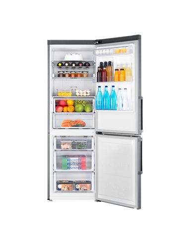 Холодильник Samsung RB33J3515S9/EF, Нержавеющая сталь
