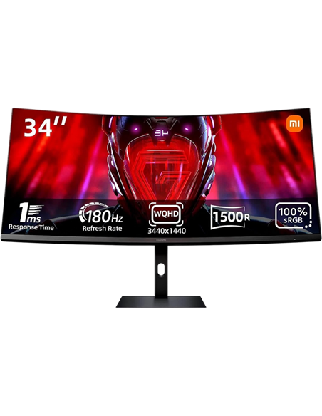 Monitor Gaming Xiaomi G34WQi, VA 3440x1440 WQHD, 