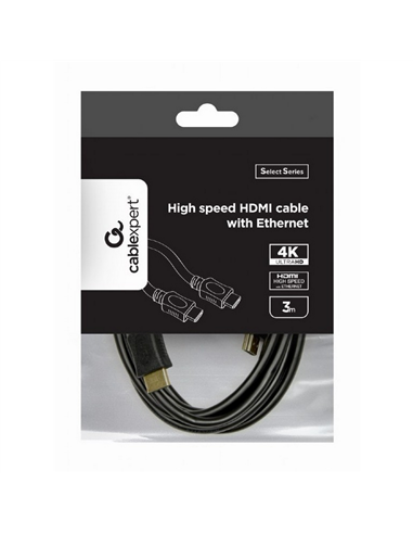 Cablu Video Cablexpert CC-HDMI4L-10, HDMI (M) - HDMI (M), 3m, Negru