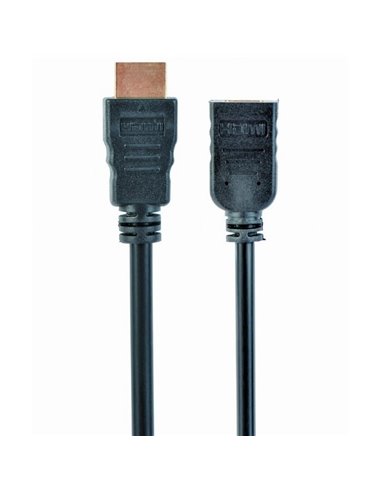 Видео кабель Cablexpert CC-HDMI4X-6, HDMI (M) - HDMI (F), 1,8м, Чёрный