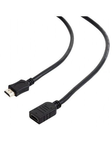 Видео кабель Cablexpert CC-HDMI4X-6, HDMI (M) - HDMI (F), 1,8м, Чёрный