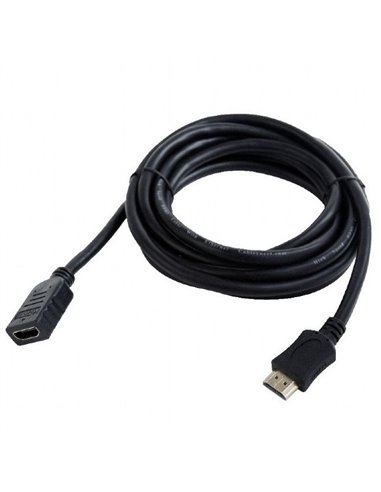 Cablu Video Cablexpert CC-HDMI4X-6, HDMI (M) - HDMI (F), 1,8m, Negru