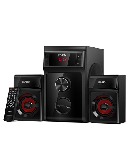 Компьютерные колонки 2.1 SVEN MS-302, Чёрный