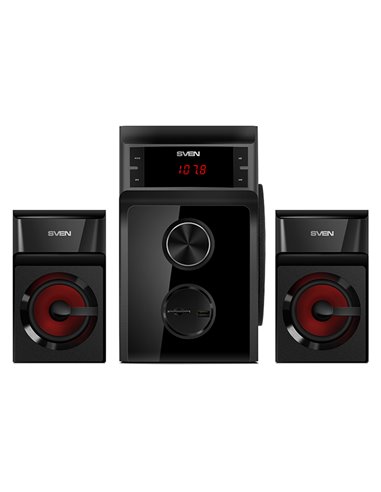 Компьютерные колонки 2.1 SVEN MS-302, Чёрный