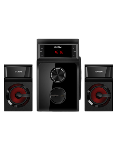 Компьютерные колонки 2.1 SVEN MS-302, Чёрный
