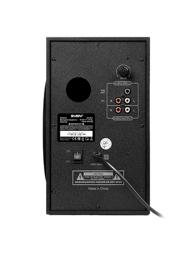 Компьютерные колонки 2.1 SVEN MS-302, Чёрный