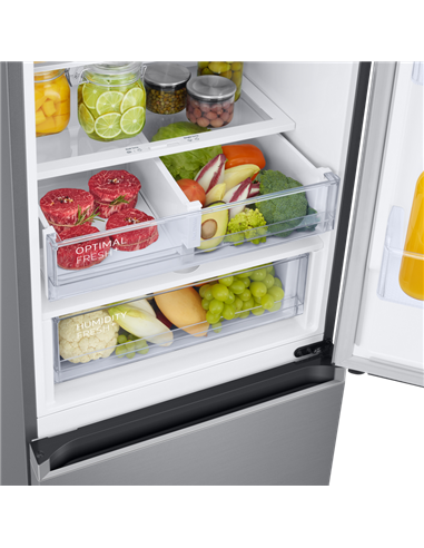 Frigider Samsung RB38C675ES9/EF, Oțel inoxidabil