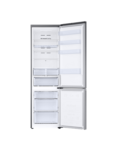Frigider Samsung RB38C675ES9/EF, Oțel inoxidabil