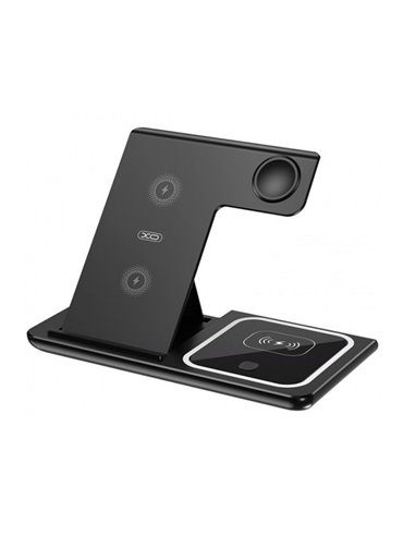 Încărcător wireless XO WX023, 15W, Negru