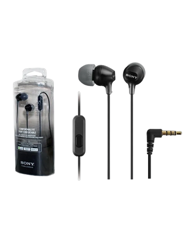 Наушники SONY MDR-EX15AP, Чёрный